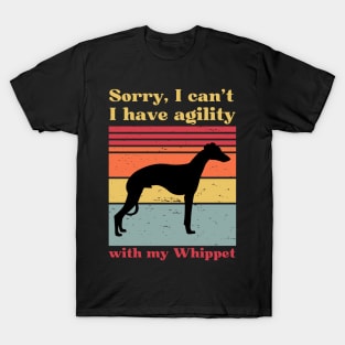 Sorry I can't, I have agility with my Whippet T-Shirt